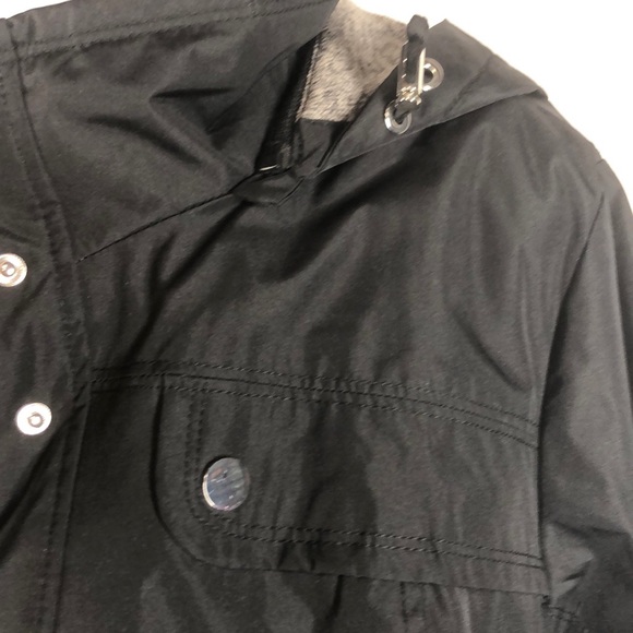 INTL Details black winter hooded jacket size 1X - Picture 8 of 13